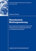 Cover: Nutzenbasierte Marktsegmentierung - Springer Gabler