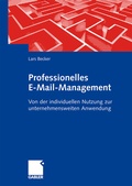 Cover: Professionelles E-Mail-Management - Springer Gabler