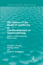 Cover: The History of the Study of Landforms: Volume 1 - Geomorphology Before Davis (Routledge Revivals) - Routledge