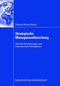 Cover: Strategische Managementforschung - Springer Gabler