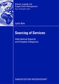 Cover: Sourcing of Services - Springer Gabler