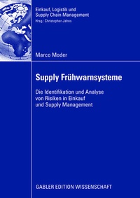Enlarge image Cover: Supply Frühwarnsysteme - Springer Gabler