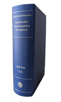 Abbildung von: Lateinisches etymologisches Wörterbuch - Universitätsverlag Winter