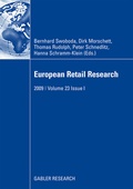 Cover: European Retail Research - Springer Gabler