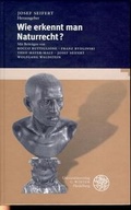 Cover: Wie erkennt man Naturrecht? - Universit&auml;tsverlag Winter