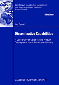 Abbildung von: Disseminative Capabilities - Springer Gabler