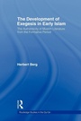 Cover: The Development of Exegesis in Early Islam - Routledge
