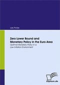 Bild: Zero Lower Bound and Monetary Policy in the Euro Area - Diplomica Verlag