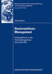 Abbildung von: Desinvestitions-Management - Springer Gabler