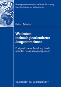 Abbildung von: Wachstum technologieorientierter Jungunternehmen - Springer Gabler