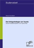 Cover: Die Erfolgsstrategie von Toyota - Diplomica Verlag