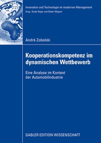 Abbildung von: Kooperationskompetenz im dynamischen Wettbewerb - Springer Gabler