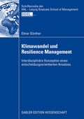 Cover: Klimawandel und Resilience Management - Springer Gabler