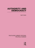 Cover: Authority and Democracy - Routledge