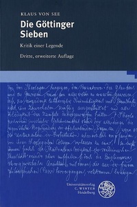 Enlarge image Cover: Die Göttinger Sieben - Universitätsverlag Winter