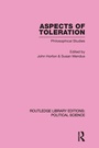 Cover: Aspects of Toleration - Routledge