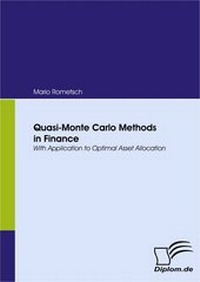 Bild vergrößern Bild: Quasi-Monte Carlo Methods in Finance - Diplomica Verlag