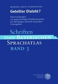 Cover: Geteilter Dialekt? - Universit&auml;tsverlag Winter