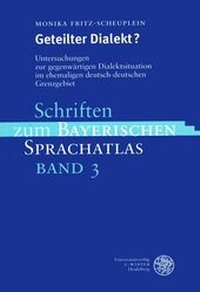 Enlarge image Cover: Geteilter Dialekt? - Universitätsverlag Winter