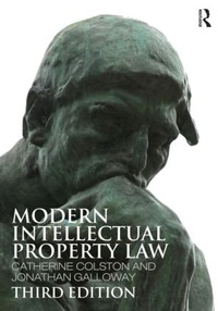 Enlarge image Cover: Modern Intellectual Property Law - Routledge