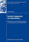 Cover: Soziales Engagement von Unternehmen - Betriebswirtschaftlicher Verlag Gabler