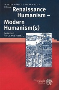 Enlarge image Cover: Renaissance Humanism - Modern Humanism(s) - Universitätsverlag Winter