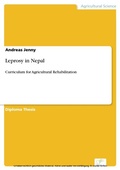Cover: Leprosy in Nepal - diplom.de