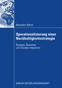 Bild: Operationalisierung einer Nachhaltigkeitsstrategie - Springer Gabler