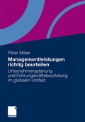 Cover: Managementleistungen richtig beurteilen - Springer Gabler