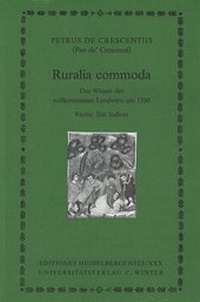 Abbildung von: Ruralia commoda / Indices - Universitätsverlag Winter
