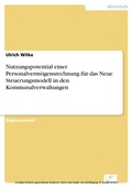 Cover: Nutzungspotential einer Personalverm&ouml;gensrechnung f&uuml;r das Neue Steuerungsmodell in den Kommunalverwaltungen - diplom.de