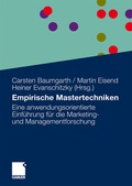 Cover: Empirische Mastertechniken - Springer Gabler