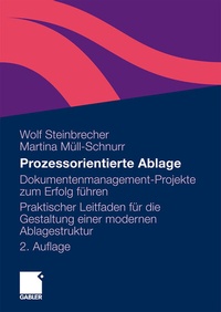 Abbildung von: Prozessorientierte Ablage - Springer Gabler