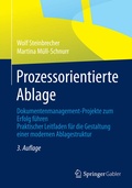 Cover: Prozessorientierte Ablage - Springer Gabler