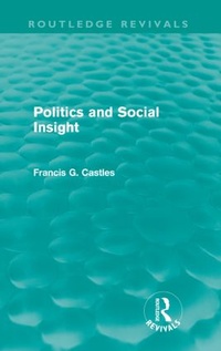 Enlarge image Cover: Politics and Social Insight (Routledge Revivals) - Routledge