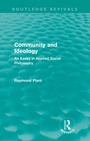 Cover: Community and Ideology (Routledge Revivals) - Routledge