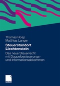Cover: Steuerstandort Liechtenstein - Springer Gabler