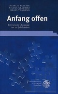 Cover: Anfang Offen - Universit&auml;tsverlag Winter