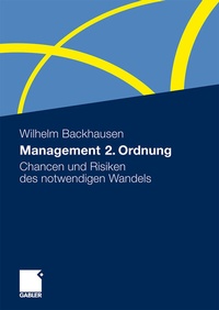 Abbildung von: Management 2. Ordnung - Springer Gabler