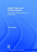 Abbildung von: Public Policy and Private Interest - Routledge