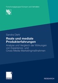 Cover: Reale und mediale Produkterfahrungen - Springer Gabler