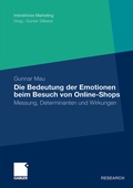 Cover: Die Bedeutung der Emotionen beim Besuch von Online-Shops - Springer Gabler