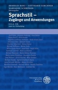Cover: Sprachstil - Zug&auml;nge und Anwendungen - Universit&auml;tsverlag Winter
