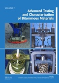 Cover: Advanced Testing and Characterization of Bituminous Materials - CRC Press