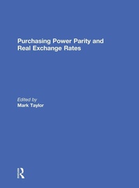 Enlarge image Cover: Purchasing Power Parity and Real Exchange Rates - Routledge