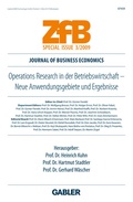 Cover: Operations Research in der Betriebswirtschaft - Springer Gabler