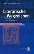Cover: Literarische Wegzeichen - Universit&auml;tsverlag Winter