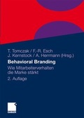 Cover: Behavioral Branding - Springer Gabler