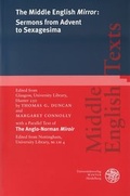 Cover: The Middle English 'Mirror': Sermons from Advent to Sexagesima - Universit&auml;tsverlag Winter