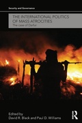 Cover: The International Politics of Mass Atrocities - Routledge